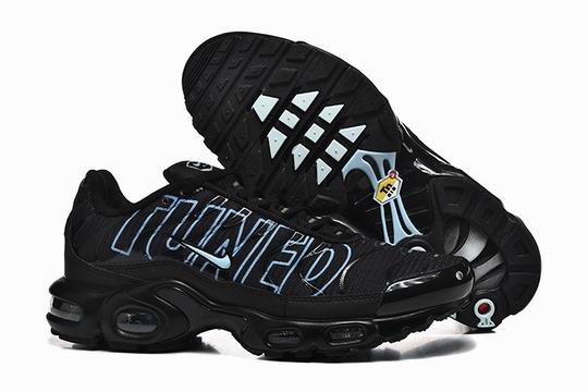 (image for) Nike Air Max Plus Black Blue TUNED Men's TN Shoes-140